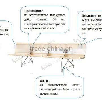 Advanced Aluminium Alloy Hospital Waiting Chair 3 Seater,4 Seater 5 Seater Airport Waiting Area Long Benches H60B-6 photo-6