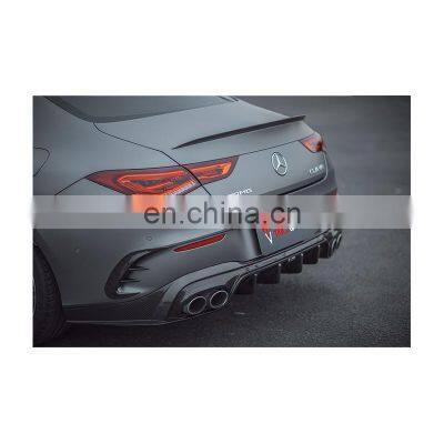 Outstanding Quality Auto Accessories Carbon Fiber Rear Diffuser Lip For Mercedes Benz AMG CLA45 W118