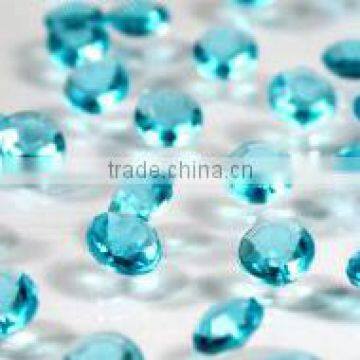 Lake blue different sizes acrylic diamond confetti scatter confetti party confetti