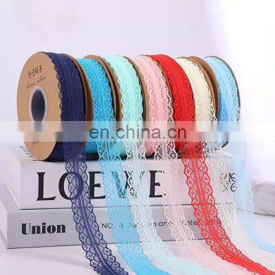 Wholesale Factory Lace Decorative Nylon Lace Burlap Gift Ribbon For DIY Decoration photo-4