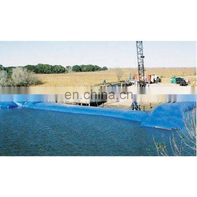 Factory Wholesale Inflatable Oil Boom Flood Barrier Door Dam Easy Inflatable Flood Barrier photo-2