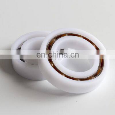 pom plastic deep groove ball bearing POM 6205 6204 6206 6207 6208 grass ball bearing 6205