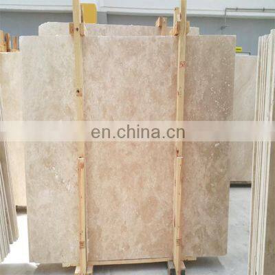 Premium Selection Classic Travertine Stone Slab in 2cm thick Tiles Made in Turkey CEM-SLB-02-01