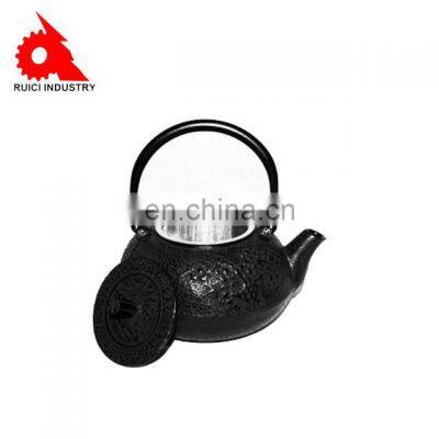 Wholesale Chinese Antique Cast Iron Tea Set Pot Coffee Pot Enamel photo-5