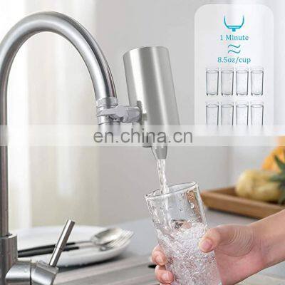Long Life Span SS 304 Factory Price Water Purifier Ceramic Faucet Filter for Kitchen and Bathroom photo-2
