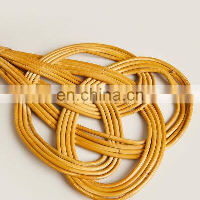 Hot Selling Large Rug Beater Made of Natural-coloured Woven Rattan Cheap Wholesale Made in Vietnam