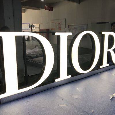 Epoxy Resin Electronic Signs Frontlit Shop Signage Advertising Letters