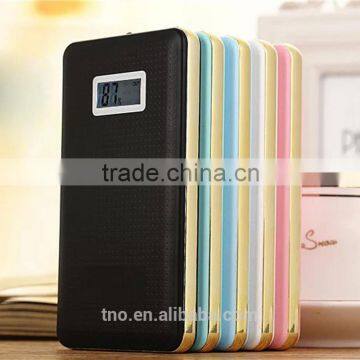 Dual port LED power bank 10000mAh with digital display
