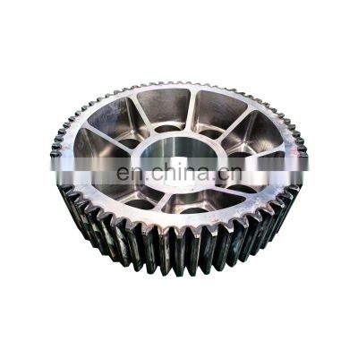 Casting Forging Steel Spur Large Diameter Ring Gear Big Gear Girth Gear for Rotary Kilns