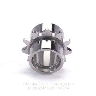 Silver Star-shaped Sprocket, Metal Sprocket, Star-shaped Gear, Silent Chain Sprocket photo-5