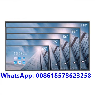 4K HD Touch screen 65 75 86 inch electronic interactive whiteboard display for conference