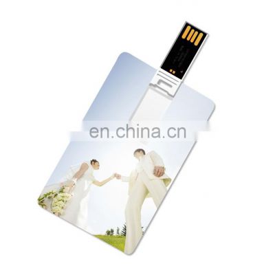 2020 wholesale 2GB 4GB credit card usb flash drive 8GB 16GB plastic USB card memory USB