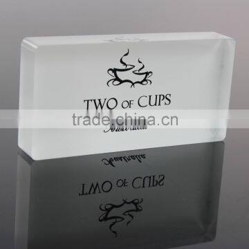 Clear Acrylic Sign Block Acrylic Logo Block photo-3