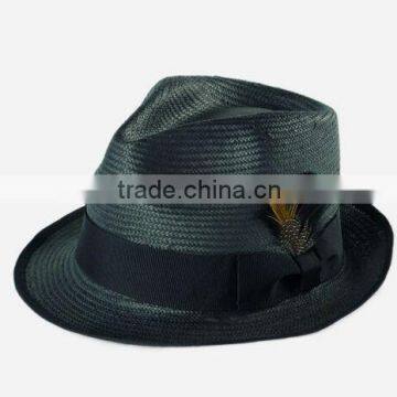 Panama hat in black