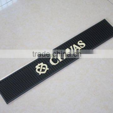 Best selling new design custom printing soft pvc bar mat/bar runner/bar spill mat