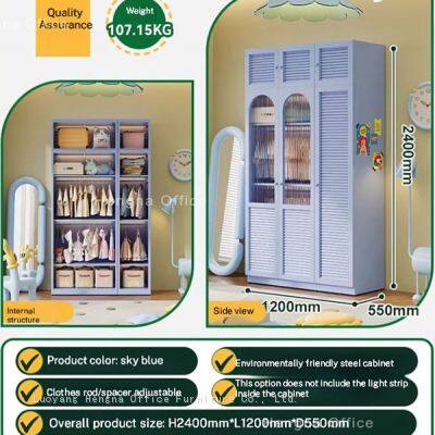 Lille Student Housing Metal Wardrobe | High Capacity Dormitory Steel Locker | Eco-Friendly Vibrant Color Matrix photo-3