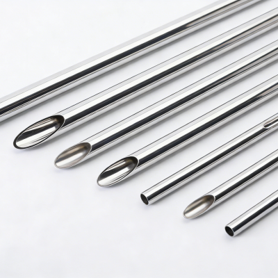 Tubo de aço inoxidável grau EP eletropolido de ultra alta pureza para a indústria de semicondutores photo-2