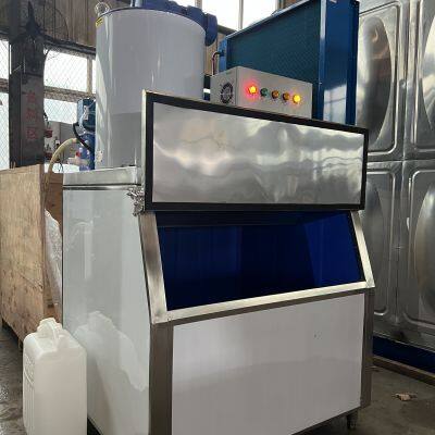 Linsky 1000kg/24hr Fish Frozen Flake Ice Machine photo-4