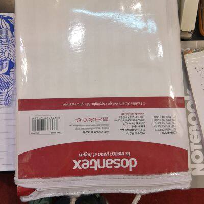 Bedsheet Set Full Solid Red White photo-4