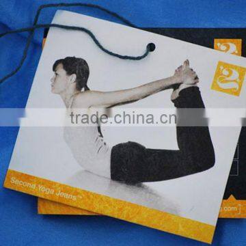 Low Price First Choice Clothing Hang Tag With Plastic Piece