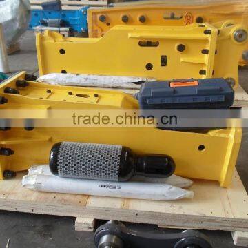 Box-silent type excavator hammer for 9 tons of excavator