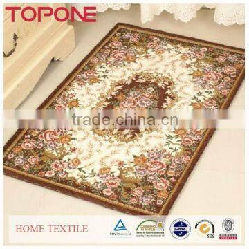 Luxuly design flower decotative cheap living room carpets