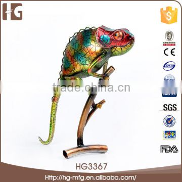 Colorful Lizard iron decorative home decor