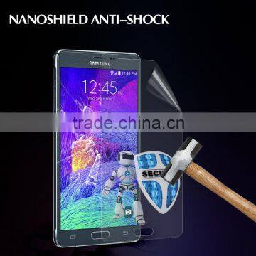 best price clear anti-broken nanoshield screen protector for Samsung note4