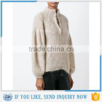 2016 new fashion cable sweater with low price