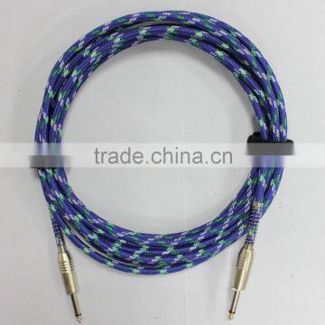 Instrument Guitar Cable 6.35 Gold Nickle Plated Connector photo-2