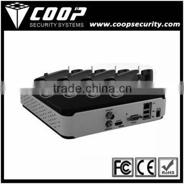 720P Wireless H 264 4CH NVR Kits IP Kit NVR Wifi P2P NVR Kits for IP Camera