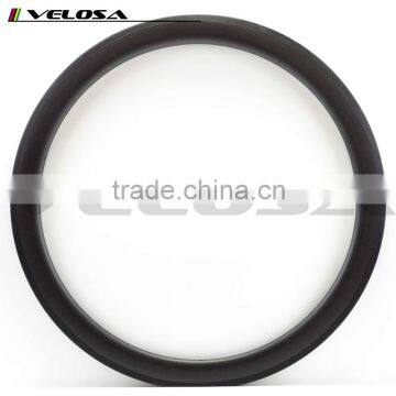 Velosa 700C Carbon Rims Clincher 50mm Depth Offset Rims,asymmetric Carbon Rims