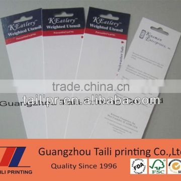 OEM/ODM welcome card packaging/blister card printing