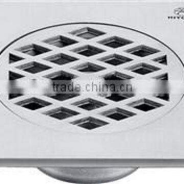 304 Stainless steel casting square 3.5 inch floor drain