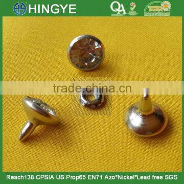 Rhinestone Metal Rivets For Handbag / Shoes / Garment -- A025