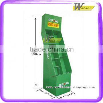 Pos custom printed decorative and fancy retail promotional plant cardboard display