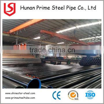 API 5L X42 ERW Carbon Steel Pipe Bevelled ends with protector