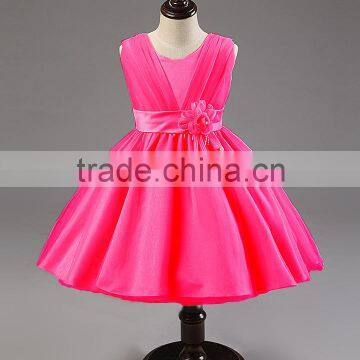 China Party Dress for 2-12 Years Old Girls V Neck Lace Evening Dresses Sleveeless Dress Girl Best Dress for Farewell Party photo-5