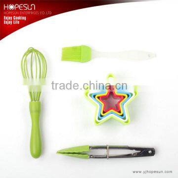 HS-TZ047 Silicone bakeware set baking set food grade colorful