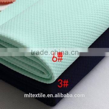 green jacquard fabric