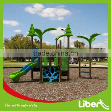 Children Community Jungle Outdoor Playground Equipment,Fashion Design Plastic Amusement Park Set For Kids LE.ZI.005