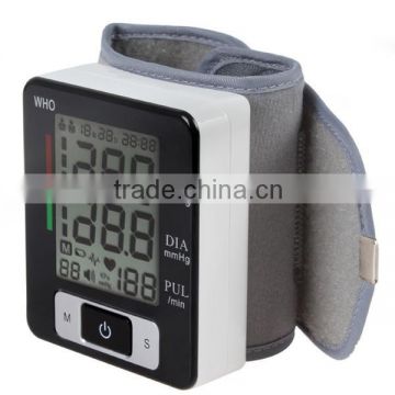 LCD High Pressure arm blood pressure monitor for measuring Pulse Rate