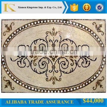 China cheap marble waterjet medallion tile buyer price