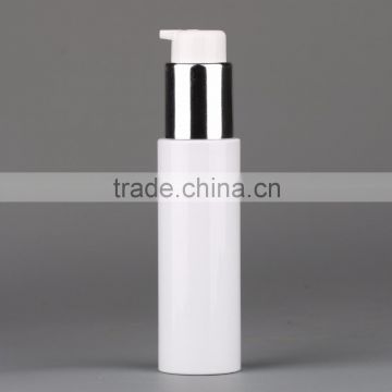 60ml plastic white PET bottle for cosmetic lotion packaging high quality