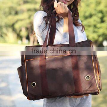 Brand Pet Dog Bag Brown