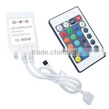 12V/24V 3Channel 6A IR LED RGB Controller 24keys