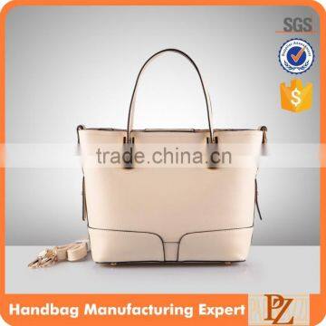 4121 Factory Price Beige Practical PU Material Modern Lady Purse                        
                                                Quality Choice