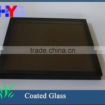 High quality 4mm -22mm Tinted black float glass price