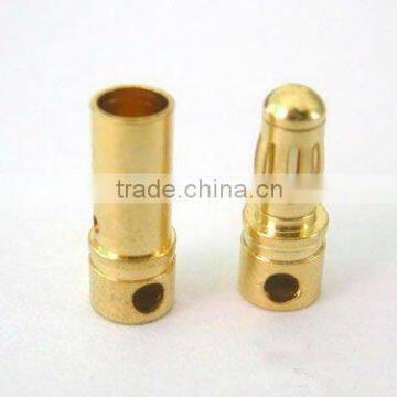 Gold Plated 3.5mm Banana Connector