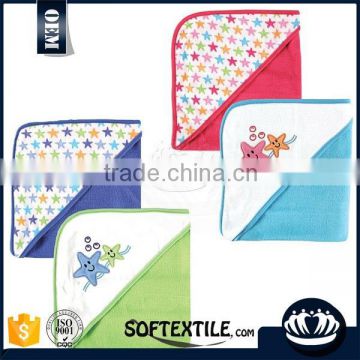 china manufacturer multi-color personalized baby girl towel